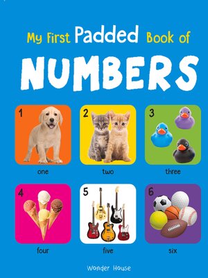 cover image of My First Padded Book of Numbers